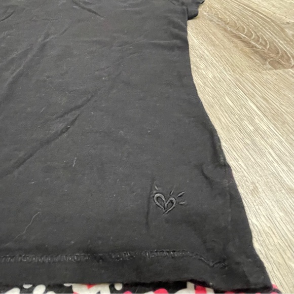 5/$20 JUSTICE T-Shirt + Abstract Graffiti Leggings - Girls Size 10 - Picture 4 of 6